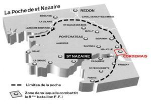 Carte Poche de Saint Nazaire